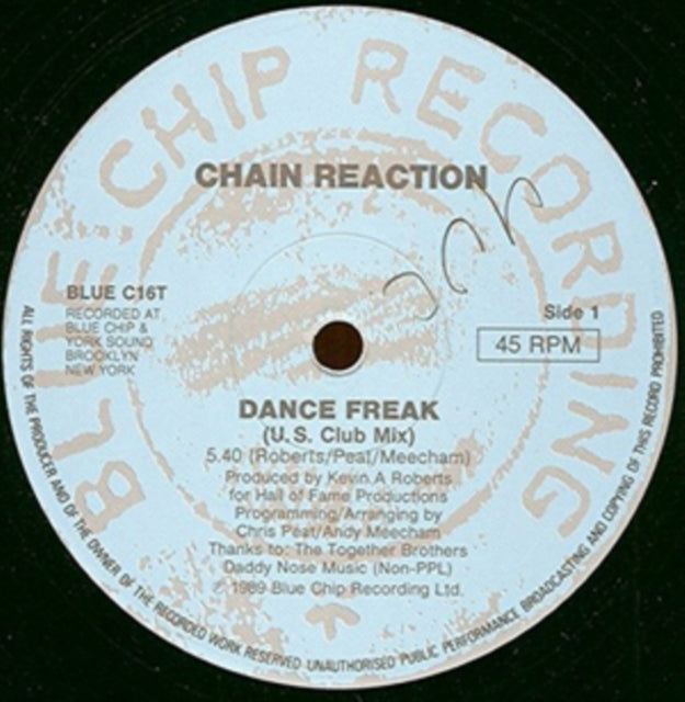 CHAIN REACTION | DANCE FREAK | 12IN VINYL
