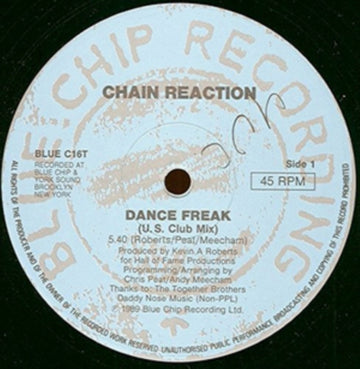 CHAIN REACTION | DANCE FREAK | 12IN VINYL