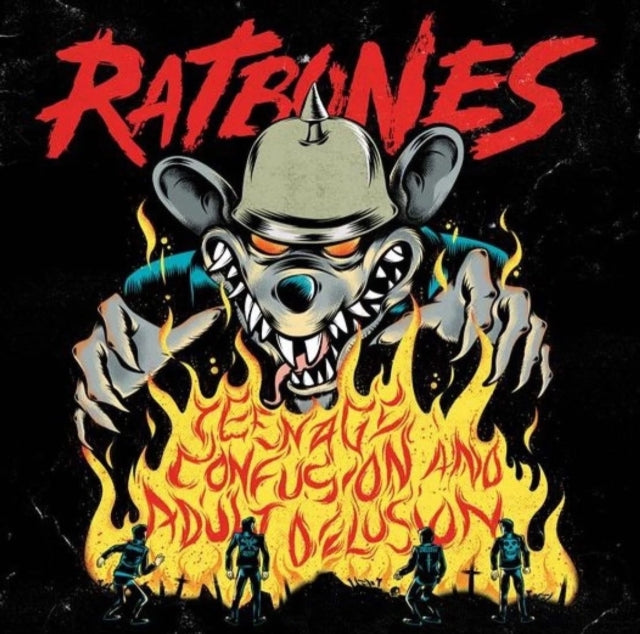 RATBONES | TEENAGE CONFUSION & ADULT DELUSION | VINYL RECORD (LP)