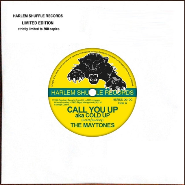 MAYTONES | CALL YOU UP/BARRABUS | 7IN VINYL