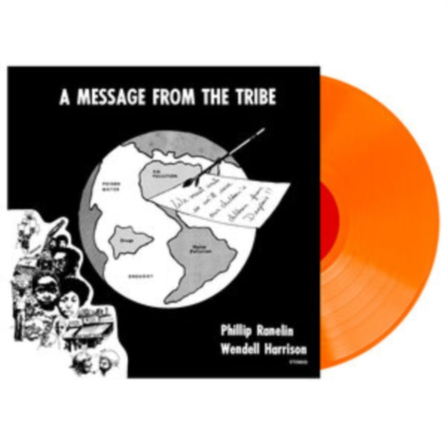 RANELIN, PHIL & WENDELL HARRISON | MESSAGE FROM THE TRIBE (ORANGE VINYL) | VINYL RECORD (LP)