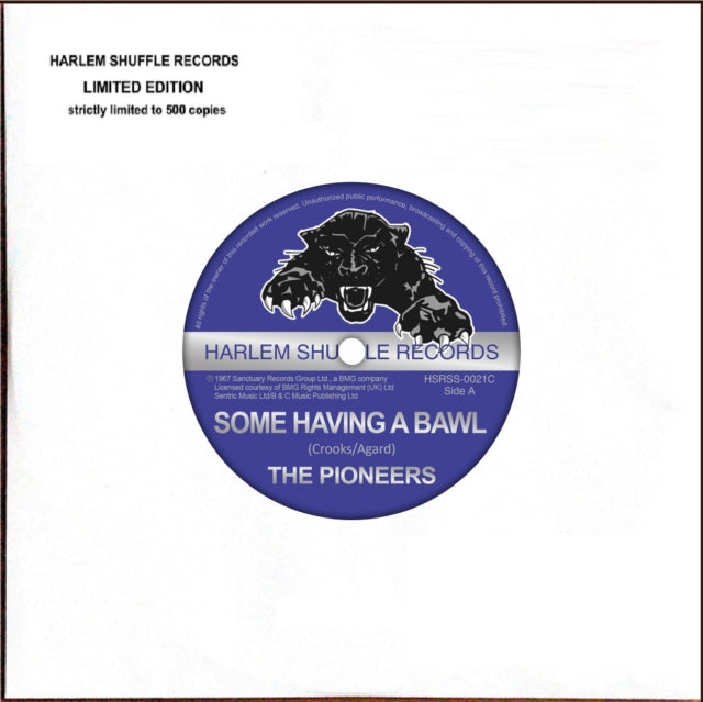 PIONEERS | SOME HAVING A BAWL/WHIP THEM | 7IN VINYL