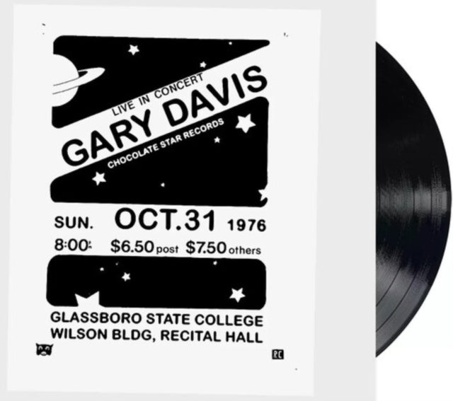 DAVIS, GARY | LIVE IN CONCERT 1976 | VINYL RECORD (LP)