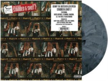 STABBED & SHOT 2 (BLACK & WHITE SPLASH VINYL) | VINYL RECORD (LP)