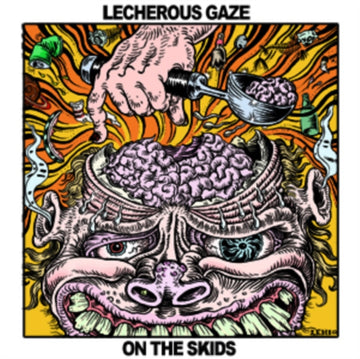 LECHEROUS GAZE | ON THE SKIDS | VINYL RECORD (LP)
