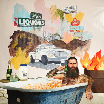 JP HARRIS IS A TRASH FIRE (METALLIC SILVER VINYL) | VINYL RECORD (LP)