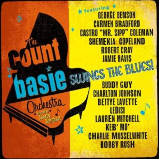 COUNT BASIE ORCHESTRA | BASIE SWINGS THE BLUES (OPAQUE BLUE VINYL) | VINYL RECORD (LP)