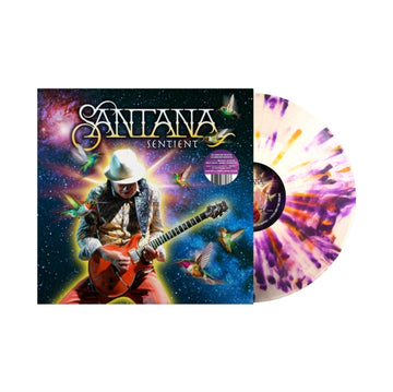 SENTIENT (CLEAR WITH ORANGE & PURPLE SPLATTER VINYL) | VINYL RECORD (LP)