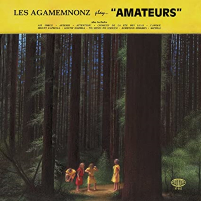 LES AGAMEMNONZ | AMATEURS (YELLOW VINYL) | VINYL RECORD (LP)