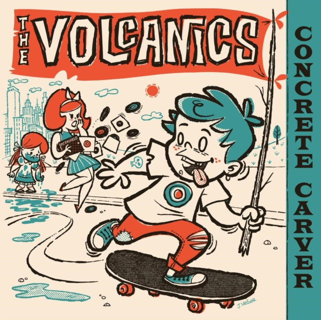 VOLCANICS | CONCRETE CARVER | VINYL RECORD (LP)
