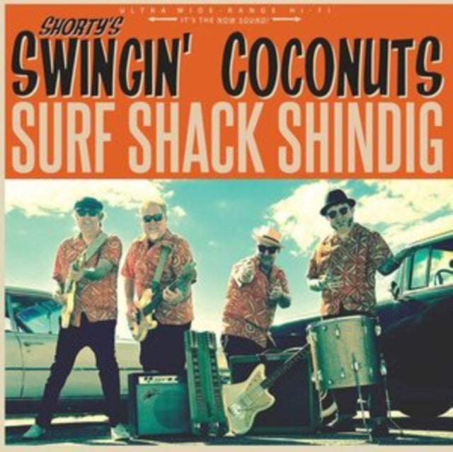 SHORTY'S SWINGIN COCONUTS | SURF SHACK SHINDIG (SEA GLASS VINYL) | VINYL RECORD (LP)