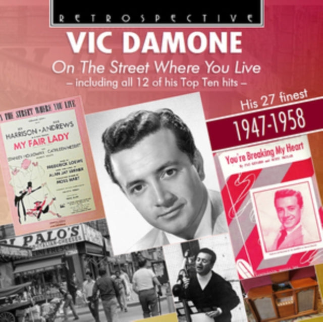 DAMONE, VIC | ON THE STREET WHERE YOU LIVE | CD