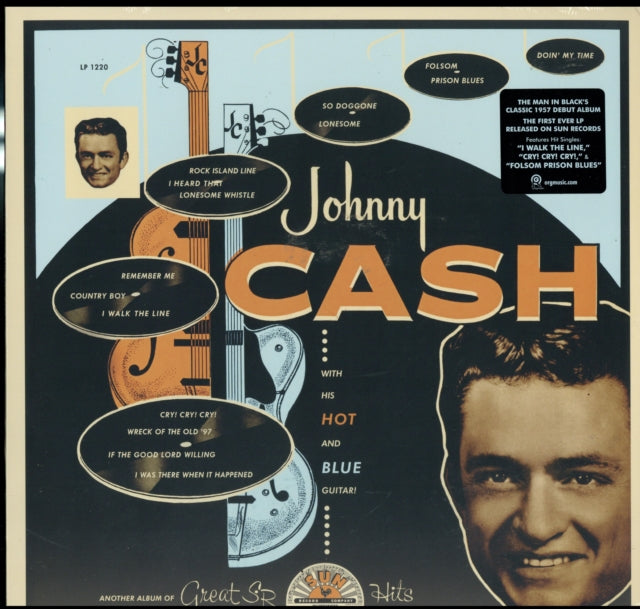 CASH, JOHNNY | WITH HIS HOT AND BLUE GUITAR | VINYL RECORD (LP)
