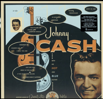 CASH, JOHNNY | WITH HIS HOT AND BLUE GUITAR | VINYL RECORD (LP)
