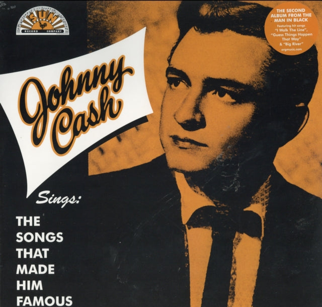 CASH, JOHNNY | SINGS THE SONGS THAT MADE HIM FAMOUS (BLACK VINYL) | VINYL RECORD (LP)