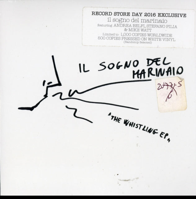 IL SOGNO DEL MARINAIO | WHISTLING EP (RANDOM WHITE OR BLACK VINYL) | 7IN VINYL