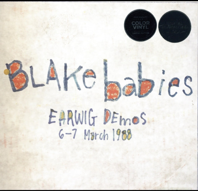 BLAKE BABIES | EARWIG DEMOS (ORANGE VINYL/DL CARD) | VINYL RECORD (LP)