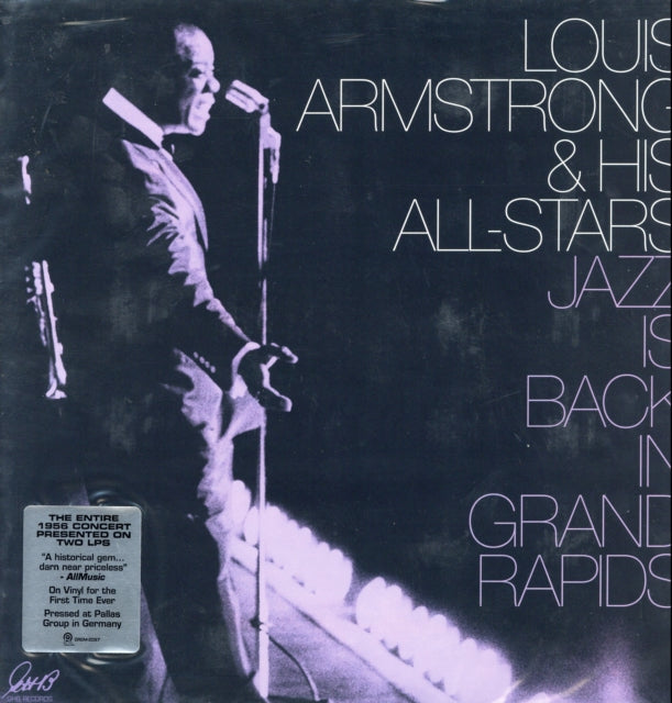 ARMSTRONG, LOUIS & HIS ALL-STARS | JAZZ IS BACK IN GRAND RAPIDS | VINYL RECORD (LP)