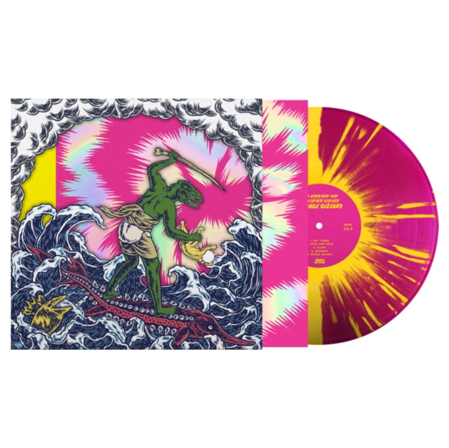 KING GIZZARD & THE LIZARD WIZARD | TEENAGE GIZZARD (PINK & YELLOW COLOR VINYL) | VINYL RECORD (LP)