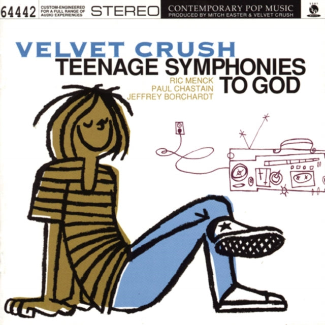 VELVET CRUSH | TEENAGE SYMPHONIES TO GOD | VINYL RECORD (LP)