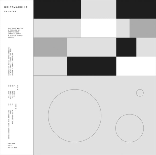 DRIFTMACHINE | SHUNTER | 12IN VINYL