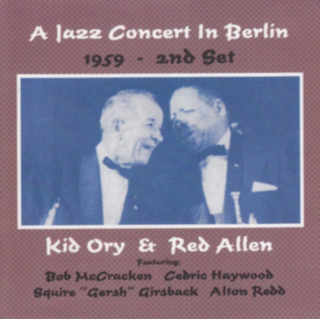 UNKNOWN | JAZZ CONCERT IN BERLIN 1959 2ND SET | CD