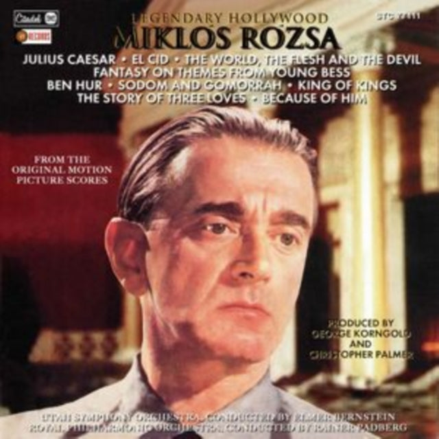 ROZSA | LEGENDARY HOLLYWOOD: FROM THE ORIGINAL MOTION PICTURE SCORES | CD