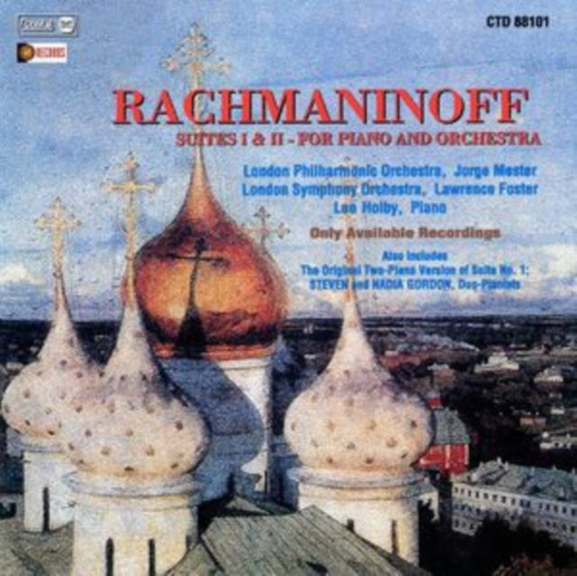 RACHMANINOFF, SERGEI | SUITES I & II FOR PIANO & ORCHESTRA | CD