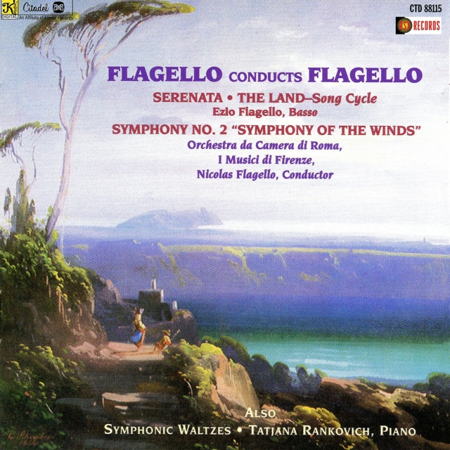 FLAGELLO, NICOLAS | FLAGELLO CONDUCTS FLAGELLO: THE LAND, SERENATA, SYMPHONY NO.2, SYMPHONIC WALTZES | CD