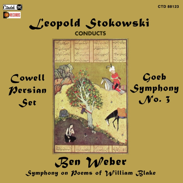 COWELL, HENRY | LEOPOLD STOKOWSKI CONDUCTS HENRY COWELL, ROGER GOEB, BEN WEBER | CD