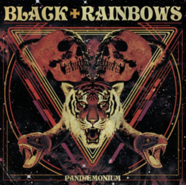 BLACK RAINBOWS | PANDAEMONIUM (SILVER VINYL) | VINYL RECORD (LP)