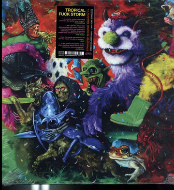 TROPICAL FUCK STORM | LAUGHING DEATH IN MEATSPACE (SLIME GREEN VINYL) | VINYL RECORD (LP)