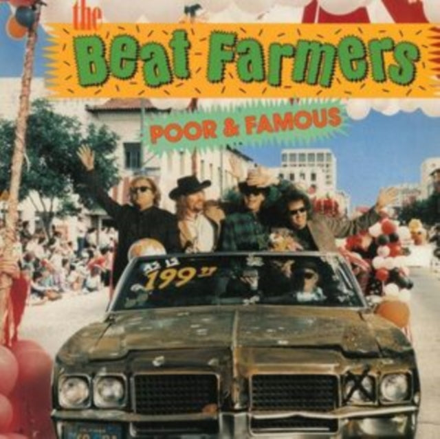 BEAT FARMERS | POOR & FAMOUS | VINYL RECORD (LP)
