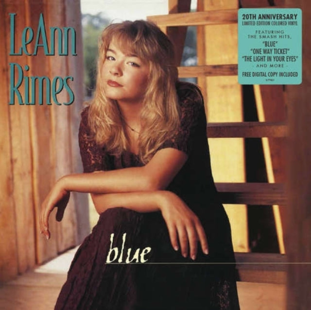 RIMES, LEANN | BLUE (20TH ANNIVERSARY EDITION/BLUE COLORED VINYL/DL CARD) | VINYL RECORD (LP)