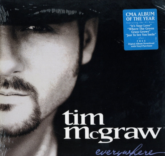 MCGRAW, TIM | EVERYWHERE (DL CARD) | VINYL RECORD (LP)