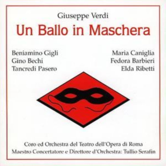 VERDI, G. | EIN MASKENBALL | CD