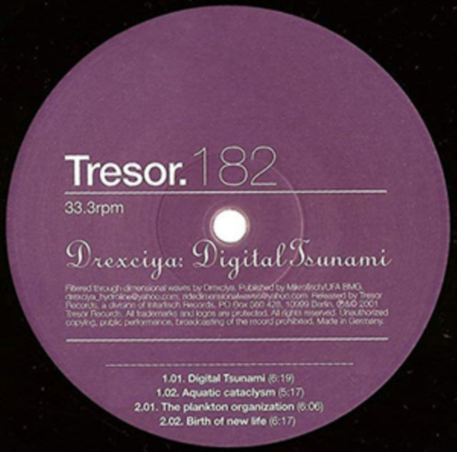 DREXCIYA | DIGITAL TSUNAMI | 12IN VINYL