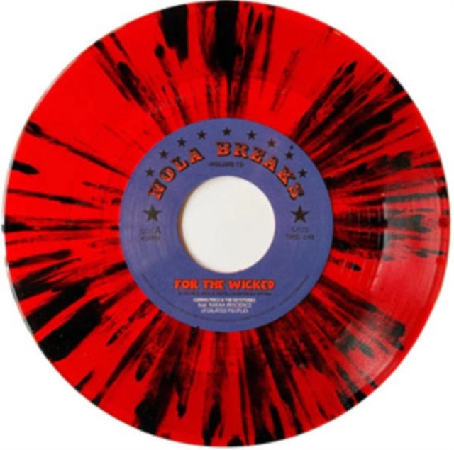 PRICE, CONNIE & THE KEYSTONES FT. RAKAA IRISCIENCE (DILATED PEOPLES) | FOR THE WICKED B/W FOR THE WICKED (PROFESSOR SHORTHAIR EXTENDED MIX) (BLOOD SPLATTERED 7INCH) | 7IN VINYL