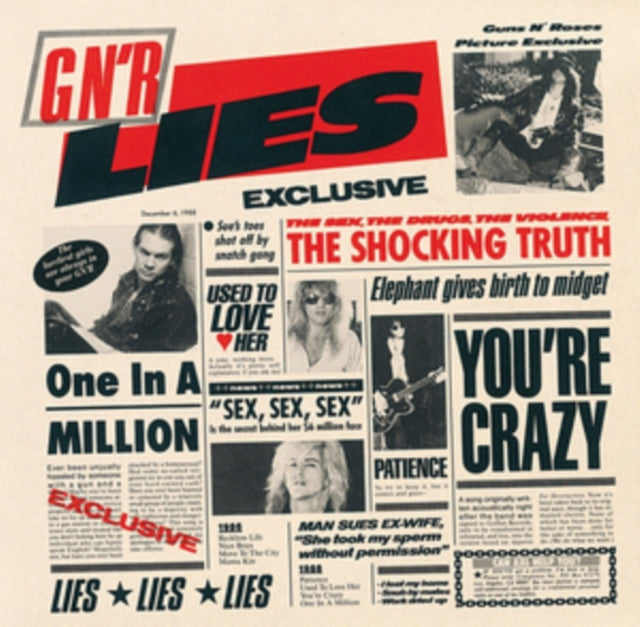 GUNS N' ROSES | G N R LIES | CD