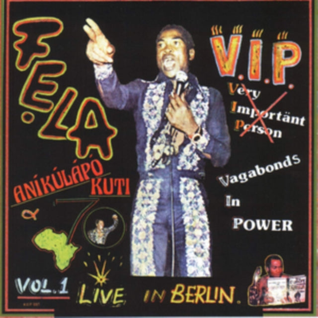 KUTI, FELA | V.I.P. | VINYL RECORD (LP)