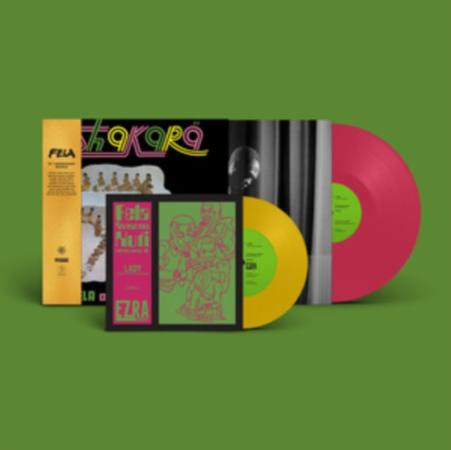 KUTI, FELA | SHAKARA (50TH ANNIVERSARY) (PINK VINYL) | VINYL RECORD (LP)