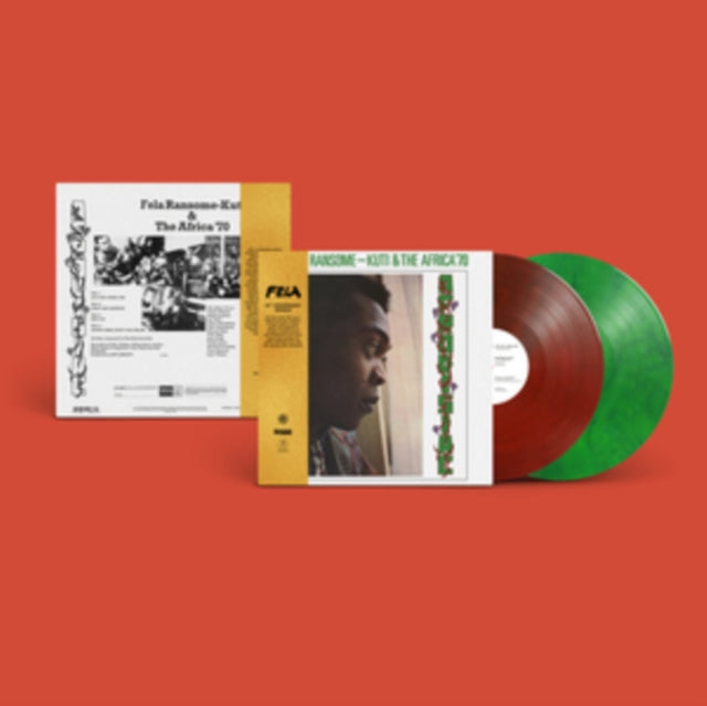 KUTI, FELA | AFRODISIAC (50TH ANNIVERSARY EDITION) (GREEN & RED MARBLE VINYL/2LP) | VINYL RECORD (LP)
