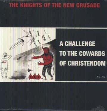 KNIGHTS OF THE NEW CRUSADE | CHALLENGE TO THE COWARDS OF CHRISTENDOM | VINYL RECORD (LP)