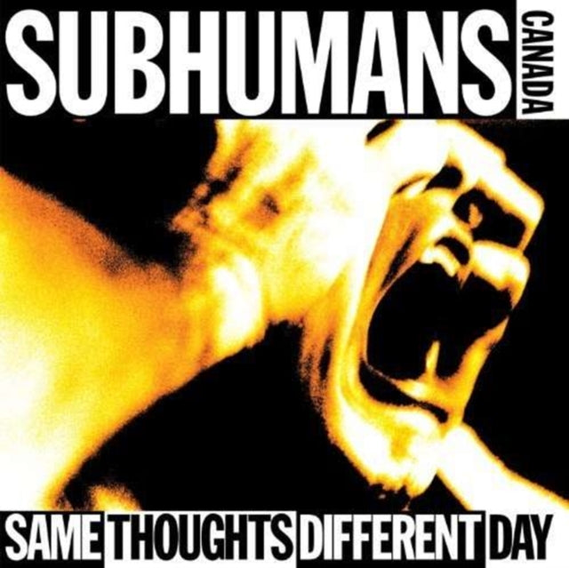 SUBHUMANS | SAME THOUGHTS DIFFERENT DAY | VINYL RECORD (LP)