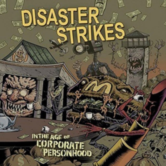 DISASTER STRIKES | IN THE AGE OF CORPORATE PERSONHOOD | VINYL RECORD (LP)