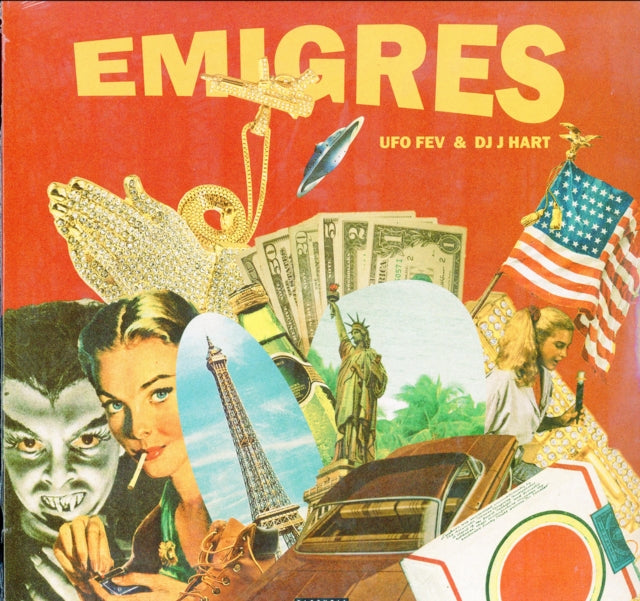UFO FEV & DJ J HART | EMIGRES | VINYL RECORD (LP)