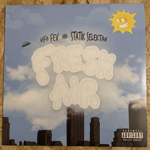 UFO FEV & STATIK SELEKTAH | FRESH AIR | VINYL RECORD (LP)