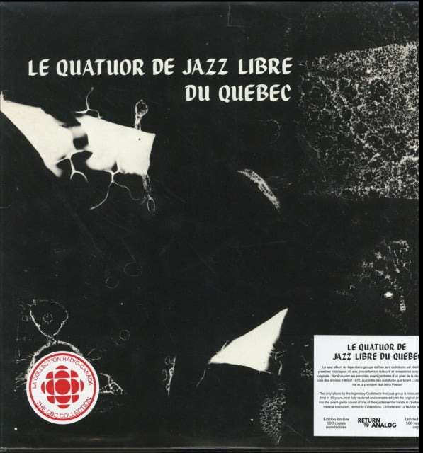 VARIOUS ARTISTS | LE QUATUOR DE JAZZ LIBRE DU QUEBEC (AMS EXCLUSIVE) | VINYL RECORD (LP)