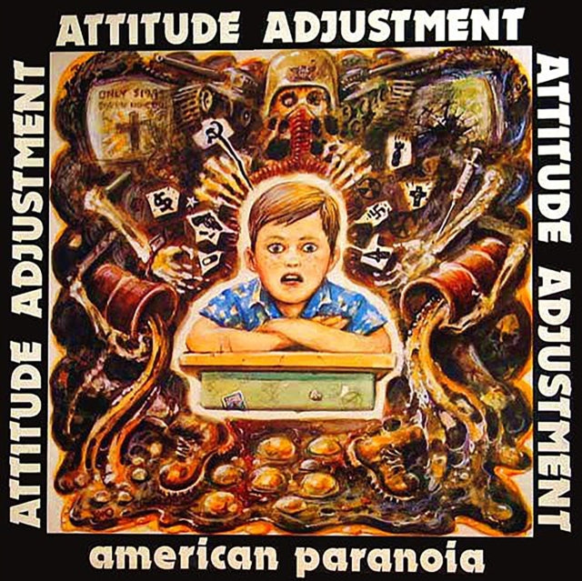 ATTITUDE ADJUSTMENT | AMERICAN PARANOIA | VINYL RECORD (LP)