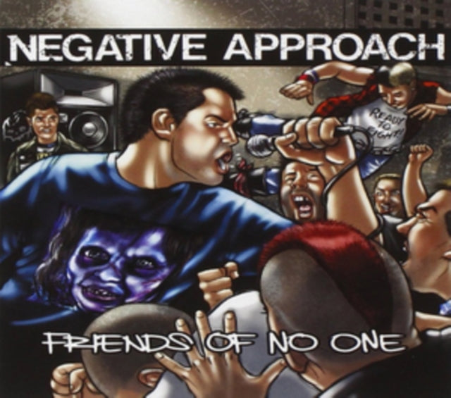 NEGATIVE APPROACH | FRIENDS OF NO ONE EP | 7IN VINYL
